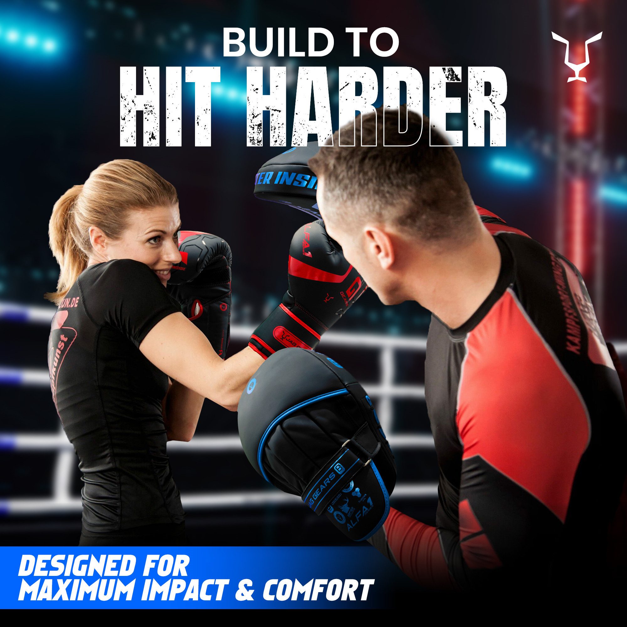 JAG GEARS Boxhandschuhe Jag Gears Boxhandschuhe für MMA, Kickboxen und Kampfsporttraining