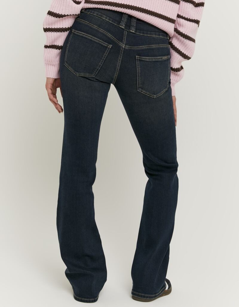 Tally Weijl Bootcut-Jeans SPADECYNTIA Baumwollmischung, Low Waist, mit dopp günstig online kaufen
