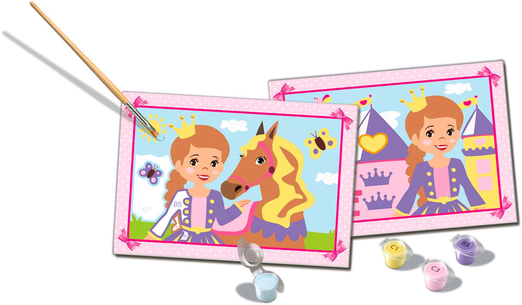 Ravensburger Malen nach Zahlen CreArt, Kleine Prinzessin, Made in Europe