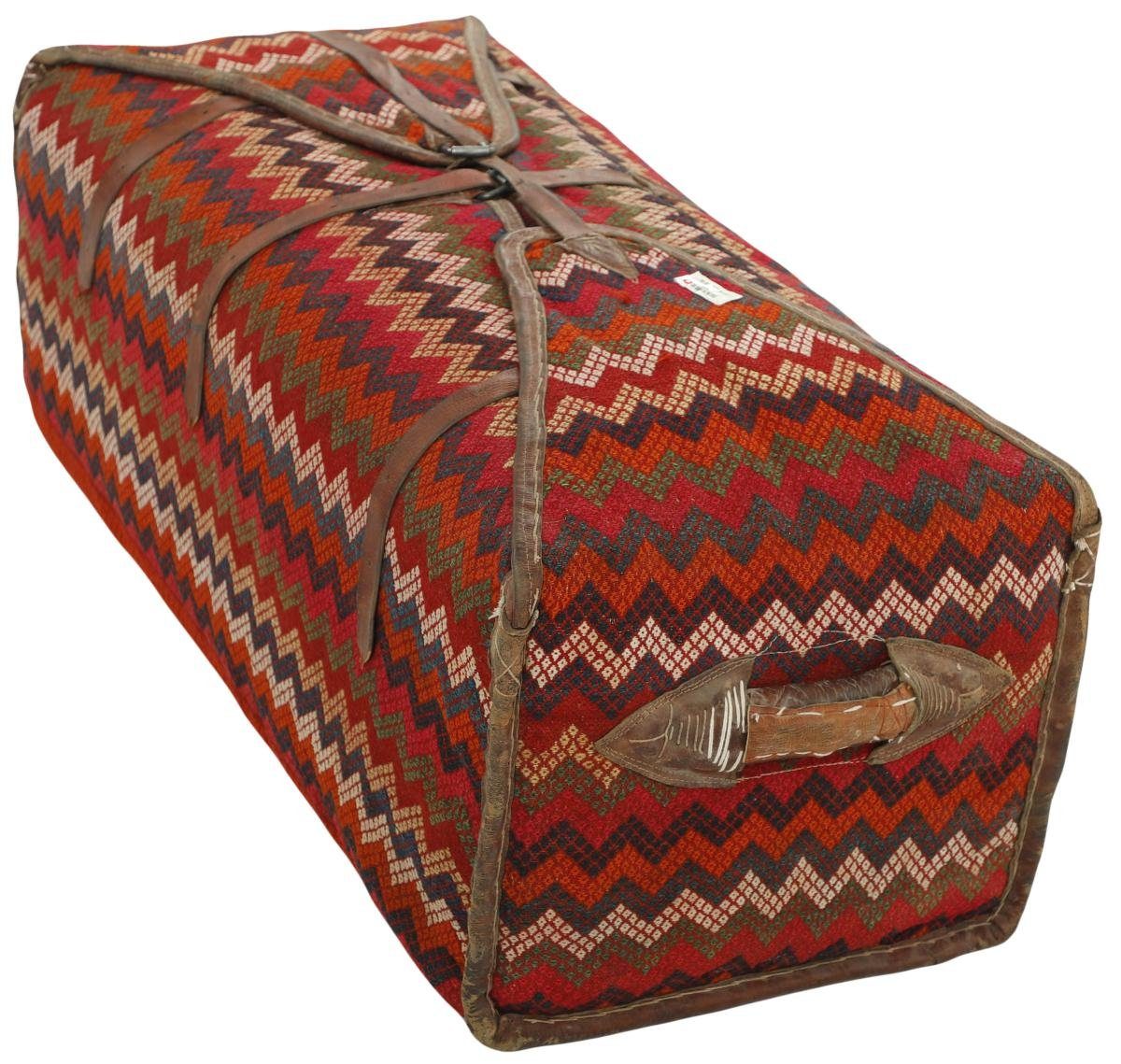 Orientteppich Camel Bag 50x106 Handgeknüpfter Orientteppich / Perserteppich Läufer, Nain Trading, rechteckig, Höhe: 8 mm