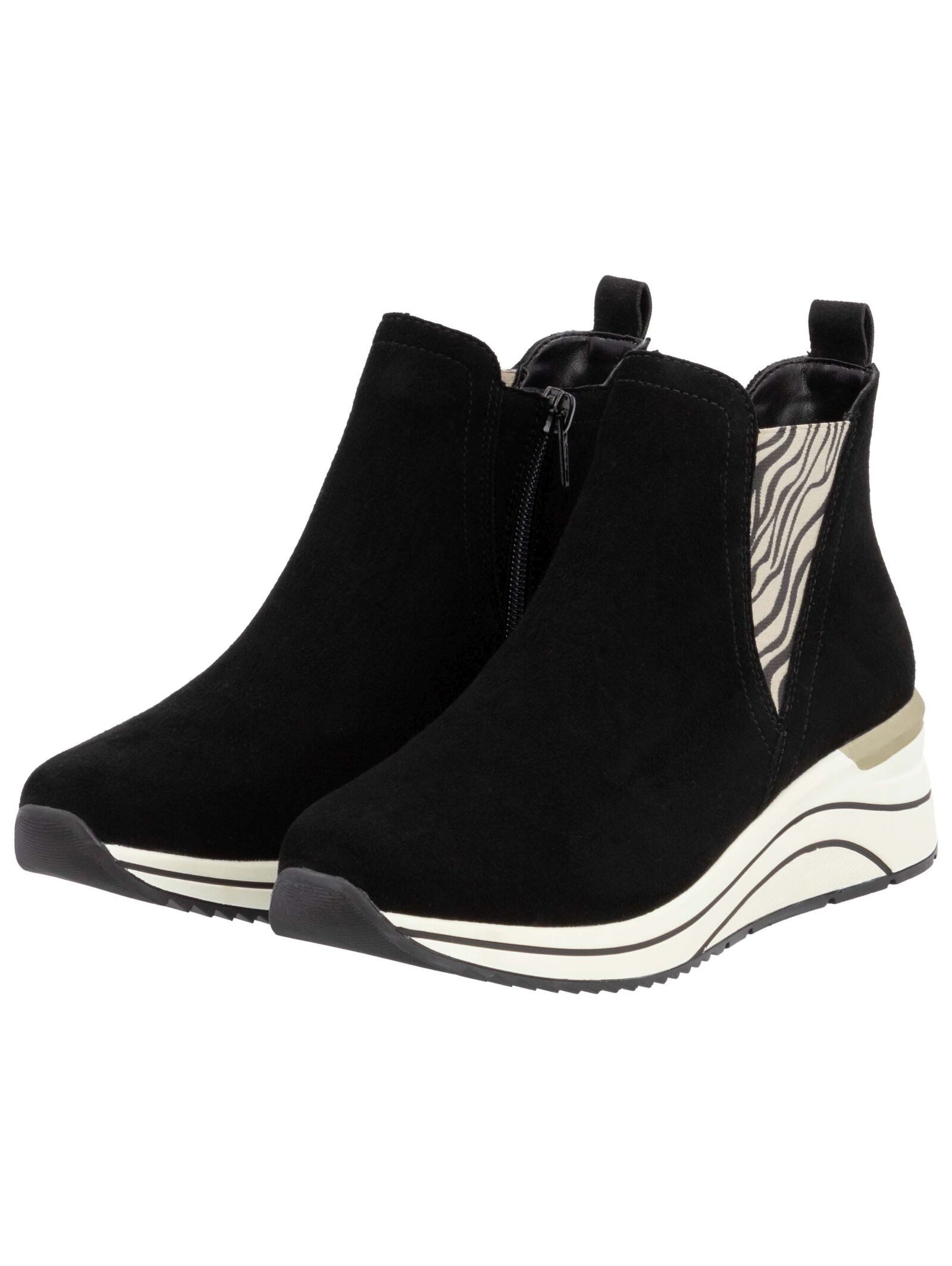 Remonte Remonte Stiefelette Veloursleder Stiefelette