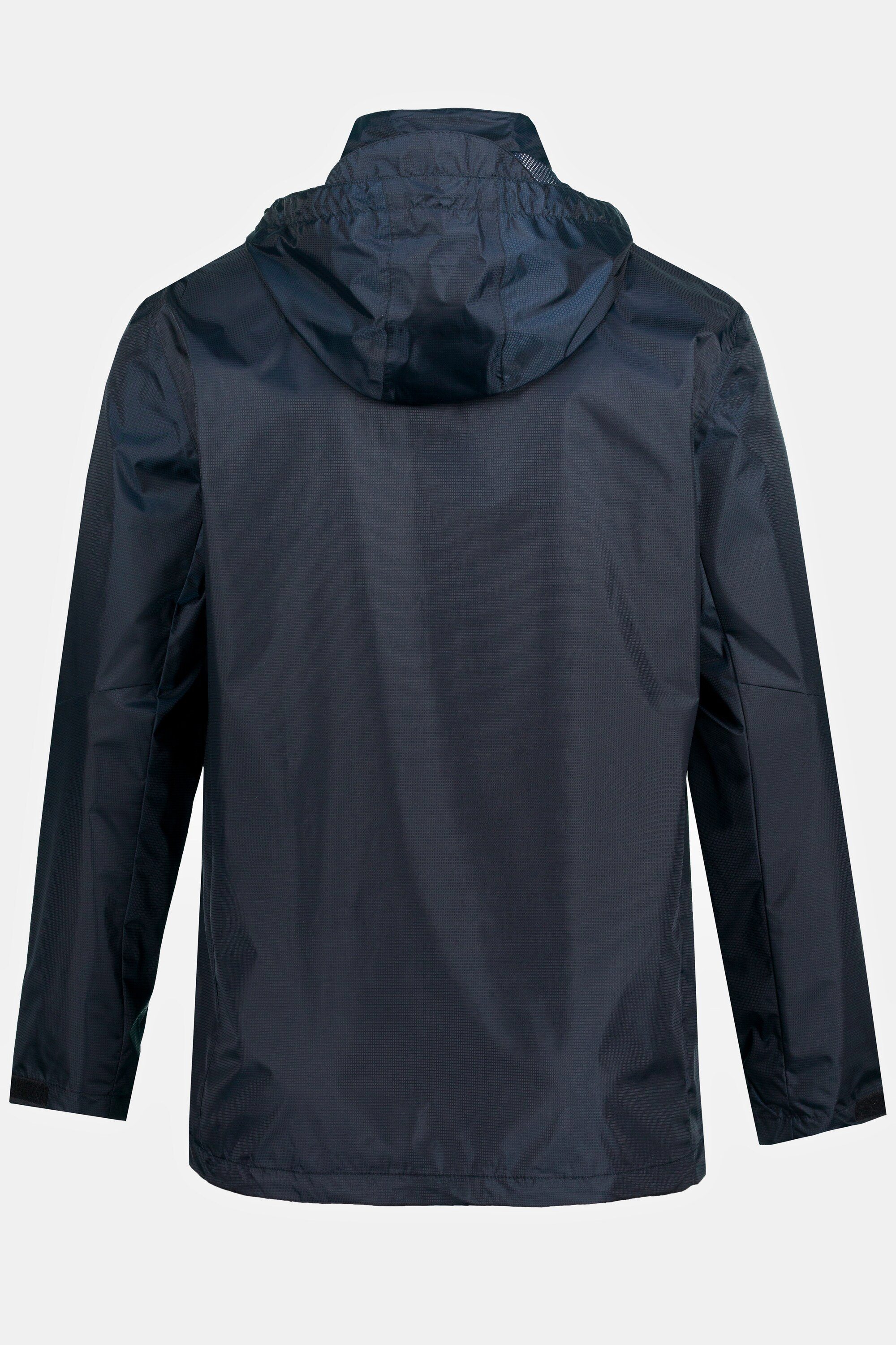 Regenjacke marine wasserdicht JP1880 Zipper Kapuze dunkel Fieldjacket