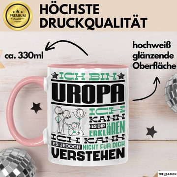Trendation Tasse Uropa Geschenk Kaffee-Tasse Geschenkidee für Uropa Ich Bin Uropa Ich K