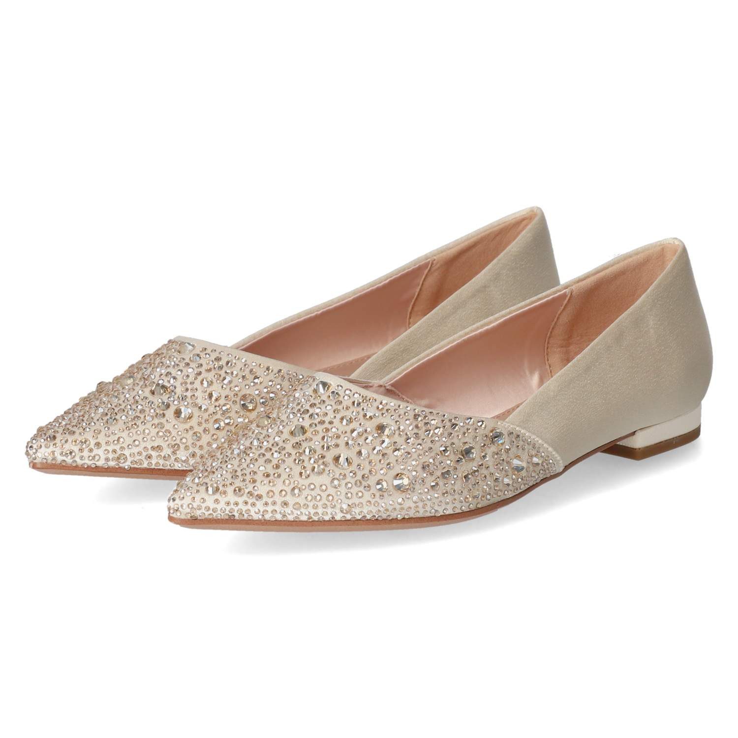 Tamaris Tamaris 1-22156-46-229 Damen Textil beige Ballerina