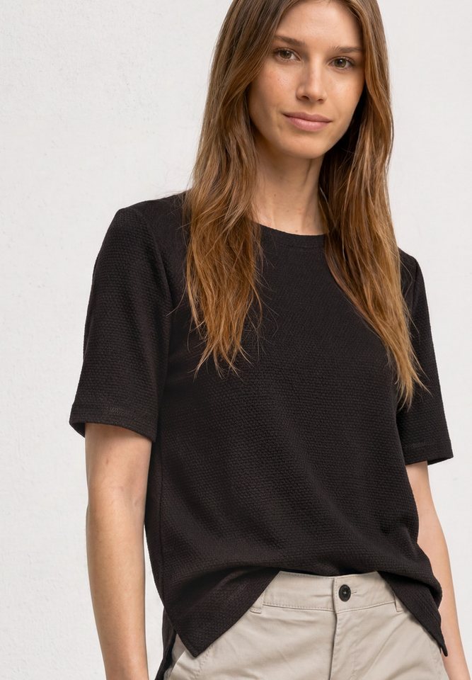 STREET ONE T-Shirt mit Rundhalsausschnitt