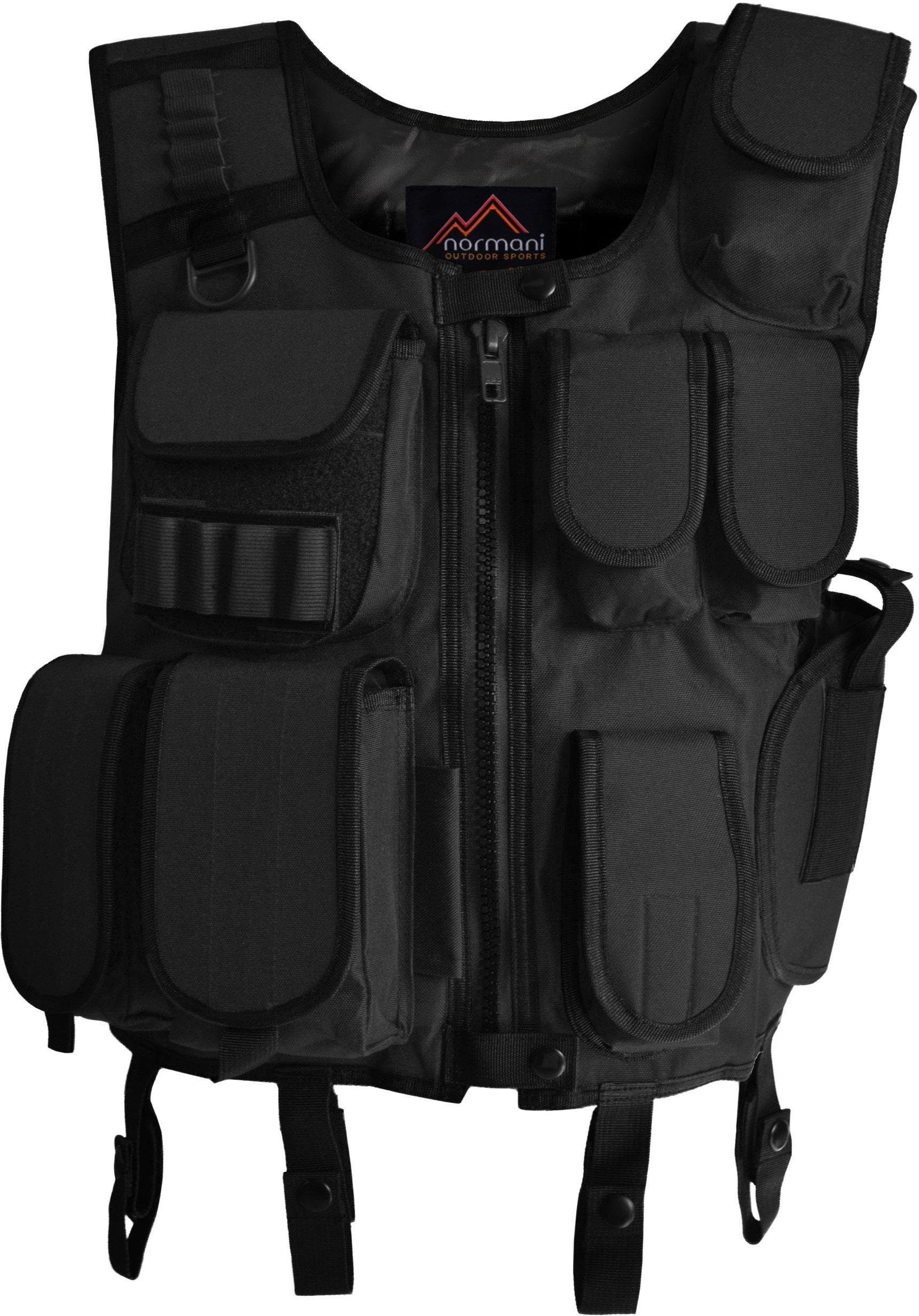 normani Polizei-Kostüm, Karnevalkostüm Security Weste inkl. Holster, Handsc günstig online kaufen