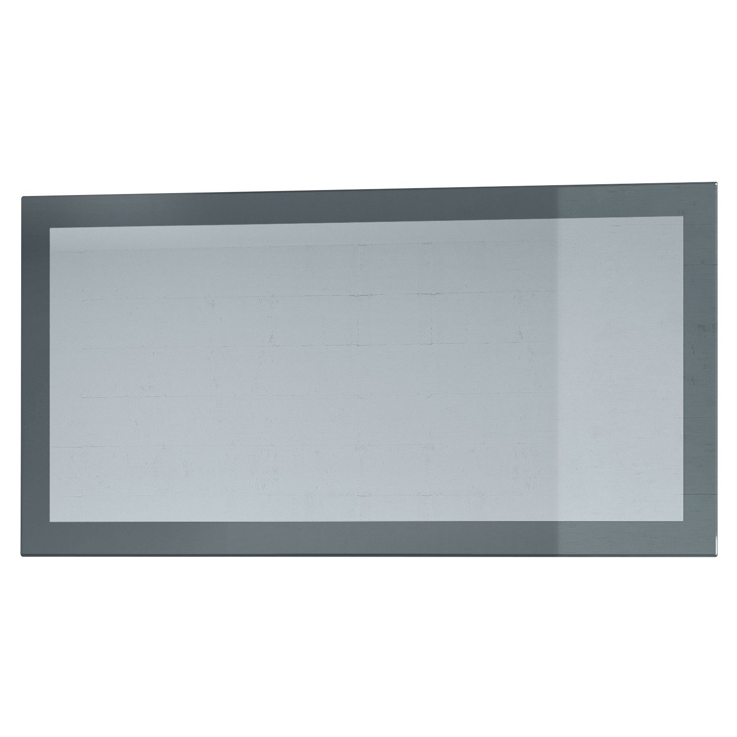 Vladon Wandspiegel Lima V2 (Wandspiegel, mit Rahmen im modernen Stil), Grau günstig online kaufen