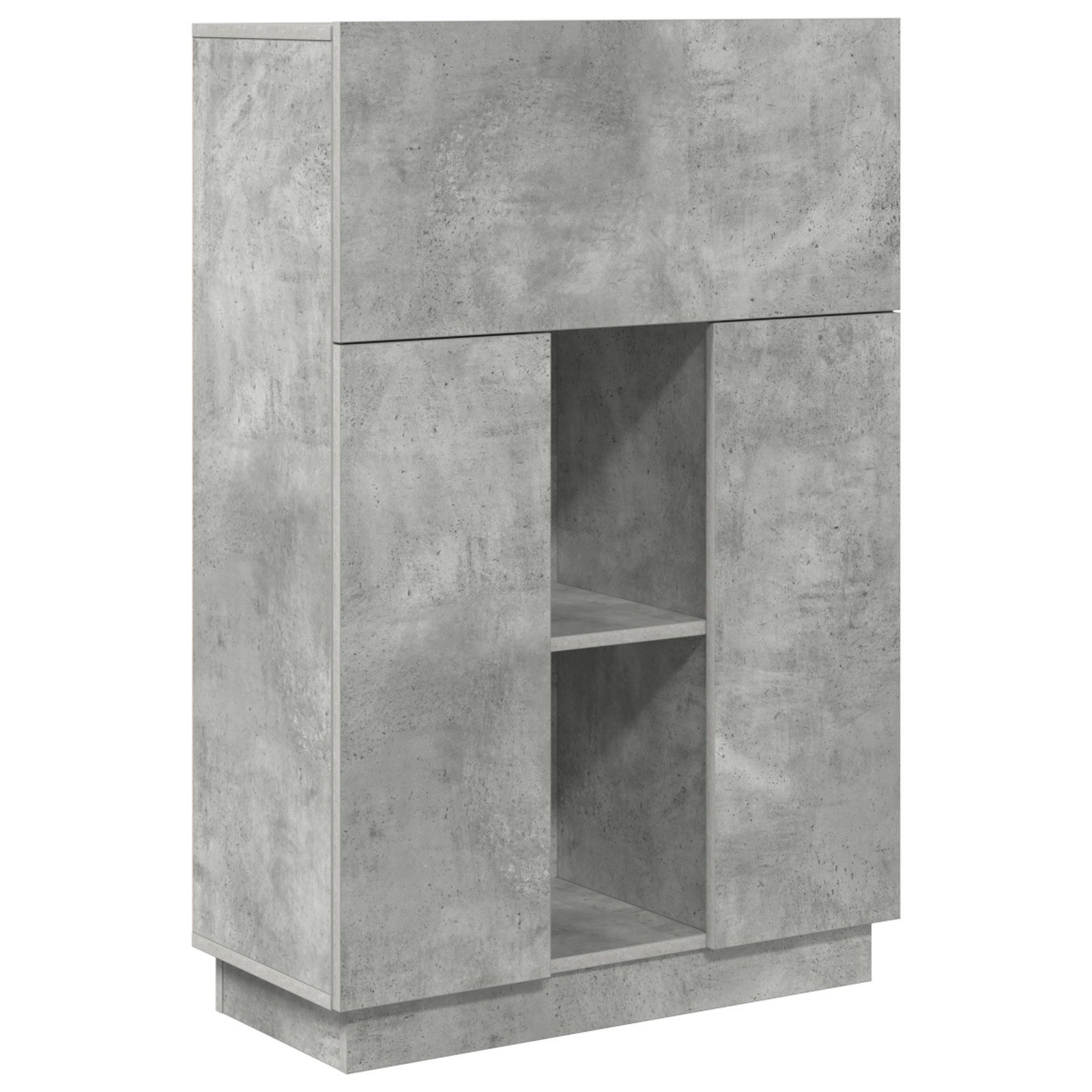 vidaXL Schreibtisch Beton Grau Schreibtisch Beton günstig online kaufen