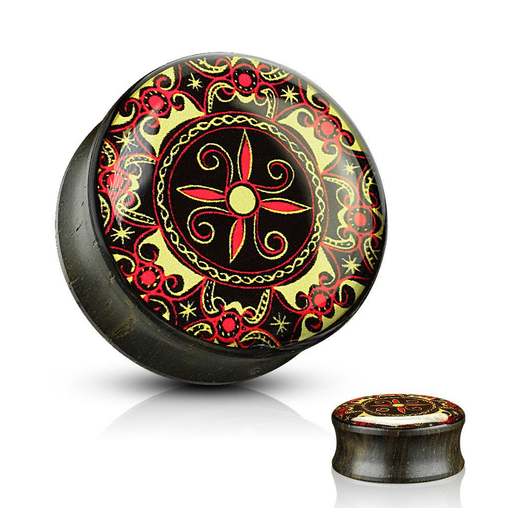 Taffstyle Plug Ohr Plug Tunnel Ebenholz günstig online kaufen