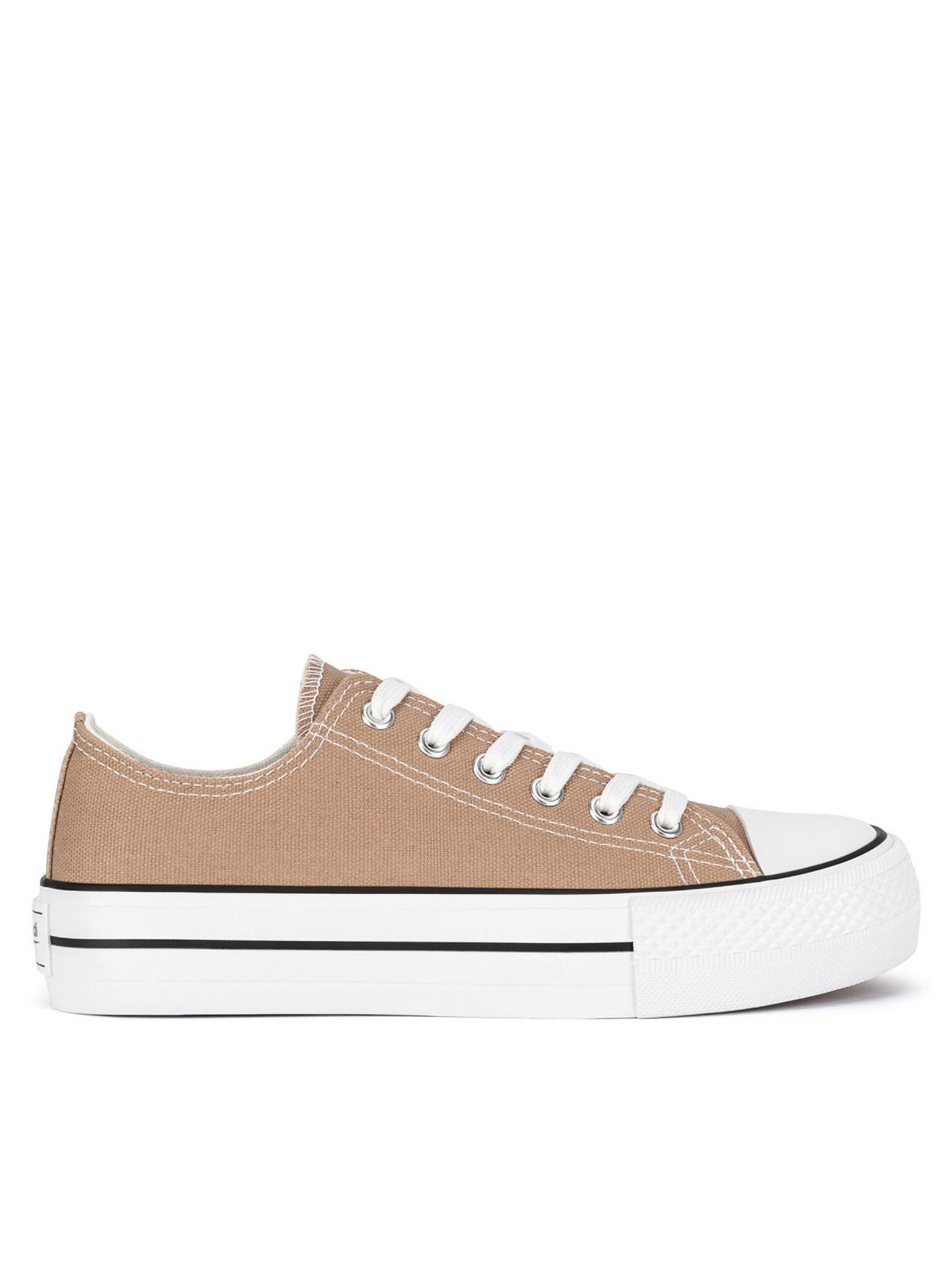 Sneakers aus Stoff YL201404 Beige Sneaker