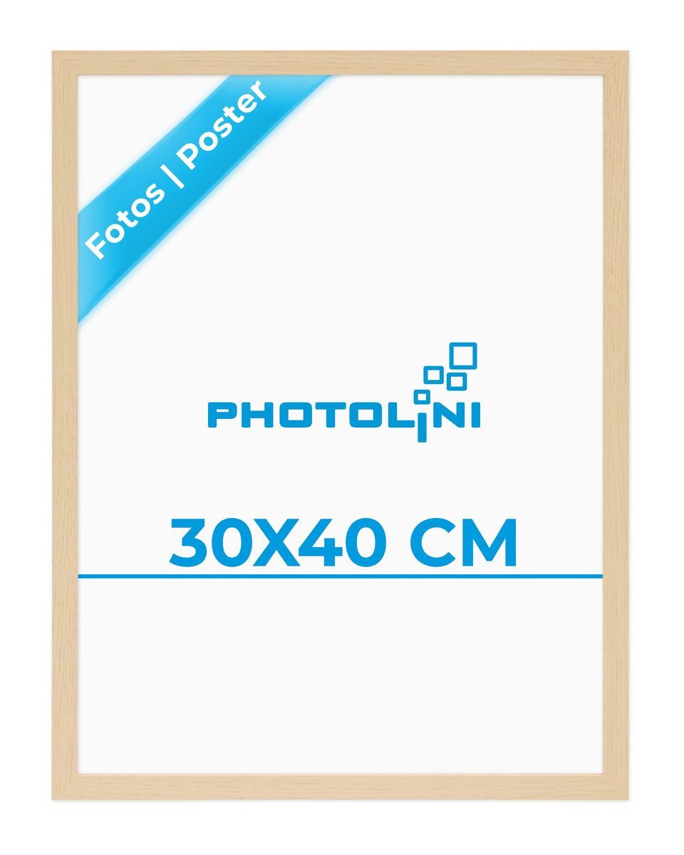 PHOTOLINI Bilderrahmen Poster-Einzelrahmen Modern Schmal, (1 Rahmen) günstig online kaufen