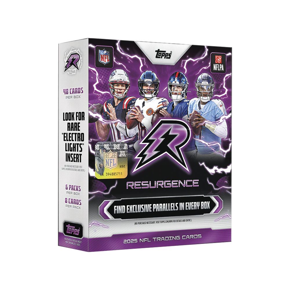 Topps Sammelkarte 2025 Topps Resurgence Football Mega Box Englisch