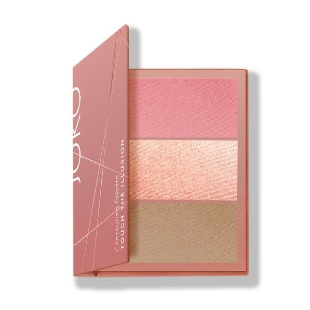 Joko Concealer-Palette Touch Die Illusion Gesicht Konturierung Palette 3in1 Nr. 01 Rosa