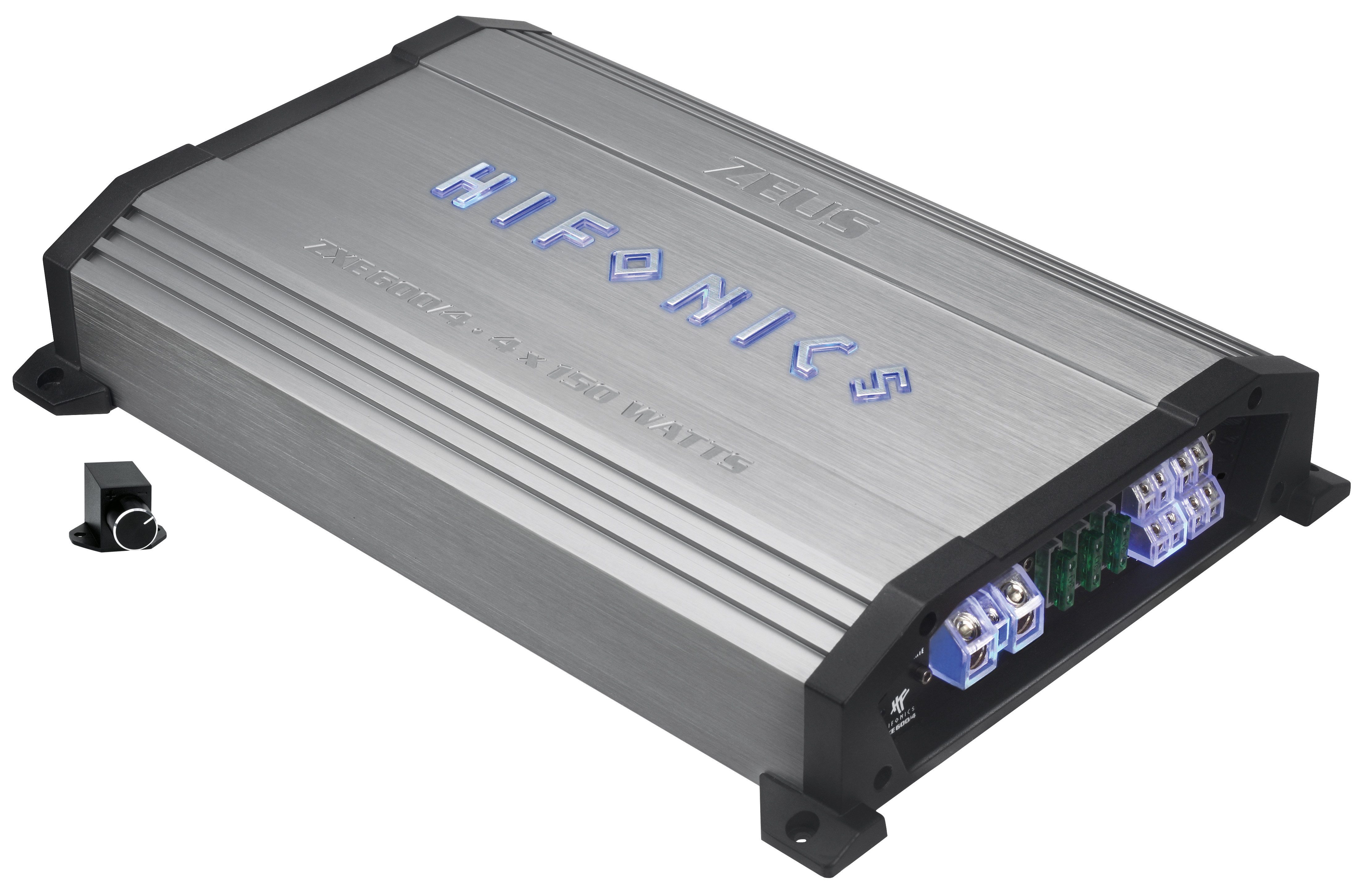 Hifonics ZEUS ZXE600/4 Class A/B Analog 4-Kanal Verstärker Endverstärker (Anzahl Kanäle: 4)