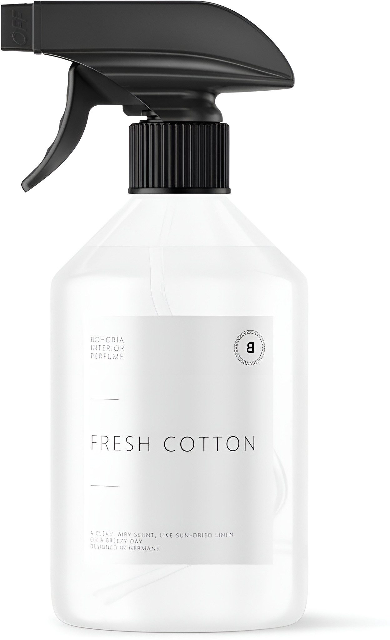 BOHORIA Raumduft Raumspray 250 ml Lufterfrischer mit Frische Wäsche Duft