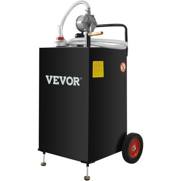 VEVOR Autositzauflage VEVOR 30 Gallonen Gas-Caddy, Kraftstoffspeichertank mit Rädern