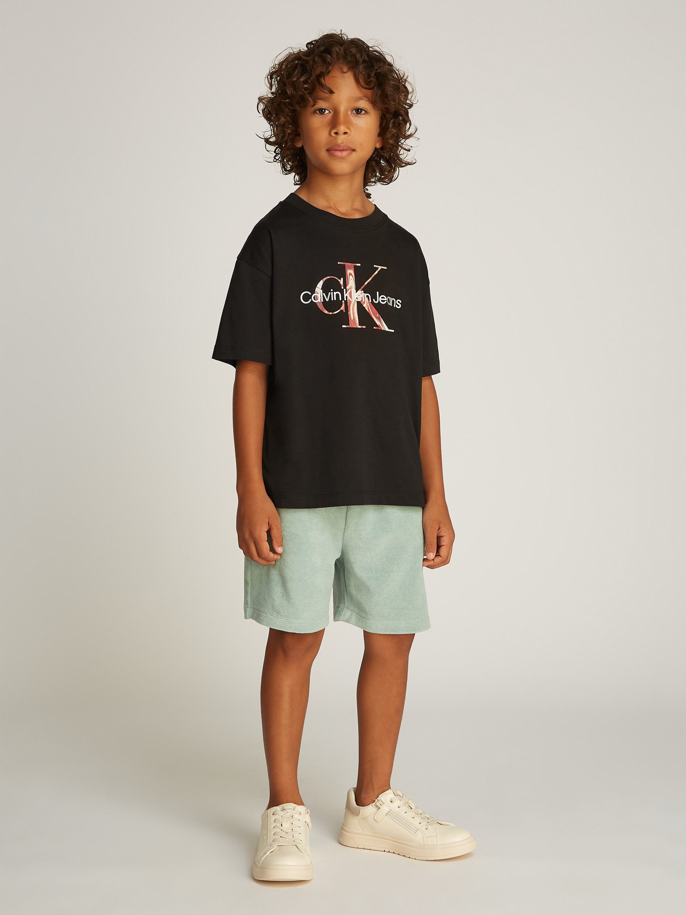 Calvin Klein Jeans T-Shirt OCEAN SWIRL günstig online kaufen