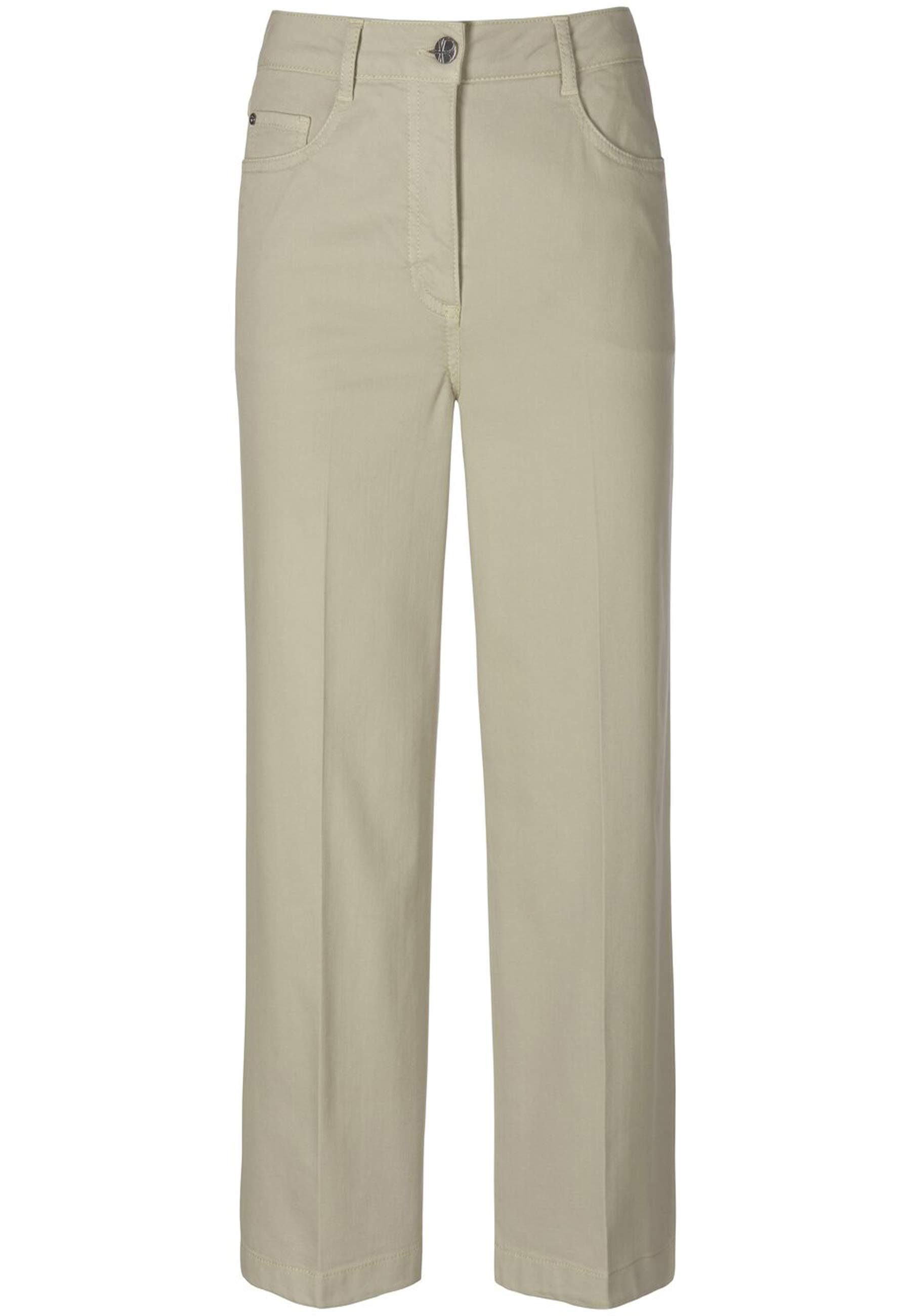 GREEN Basler Cotton 5-Pocket-Jeans mit Design LICHEN klassischem DEEP