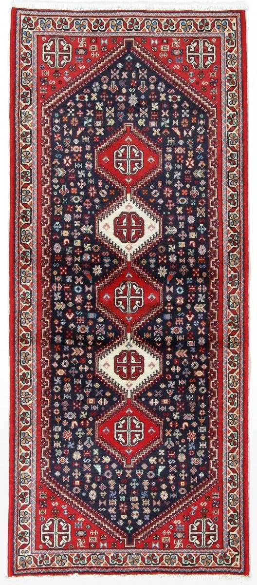 Orientteppich Abadeh 79x189 Handgeknüpfter Orientteppich / Perserteppich Läufer, Nain Trading, rechteckig, Höhe: 8 mm