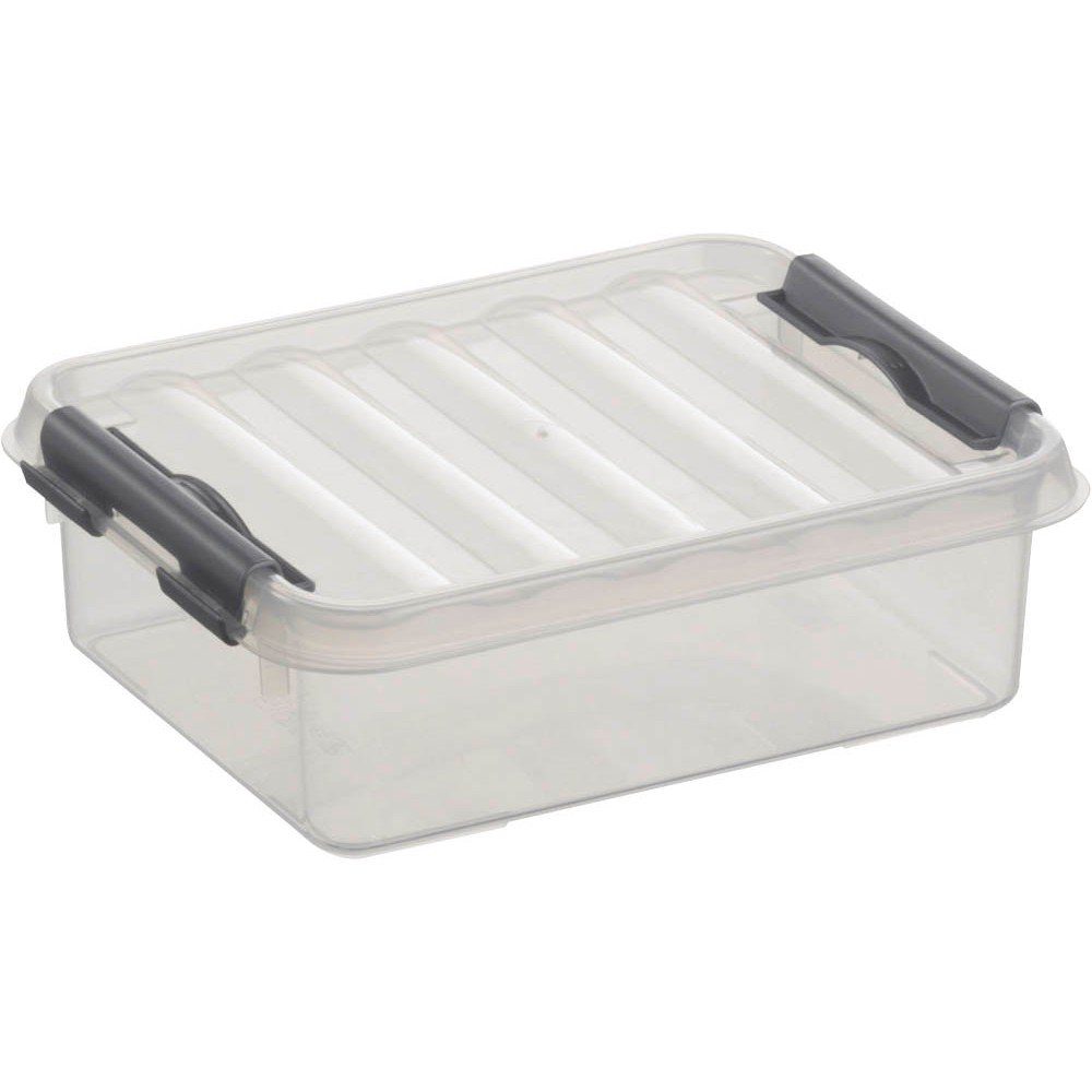 Aufbewahrungsbox 1 Aufbewahrungsbox Q-LINE 1 Liter transparent