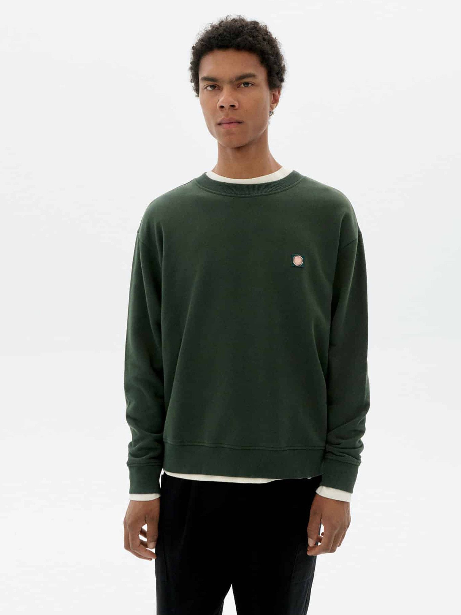 Thinking Mu Sweatshirt Sol Contrast Leon
