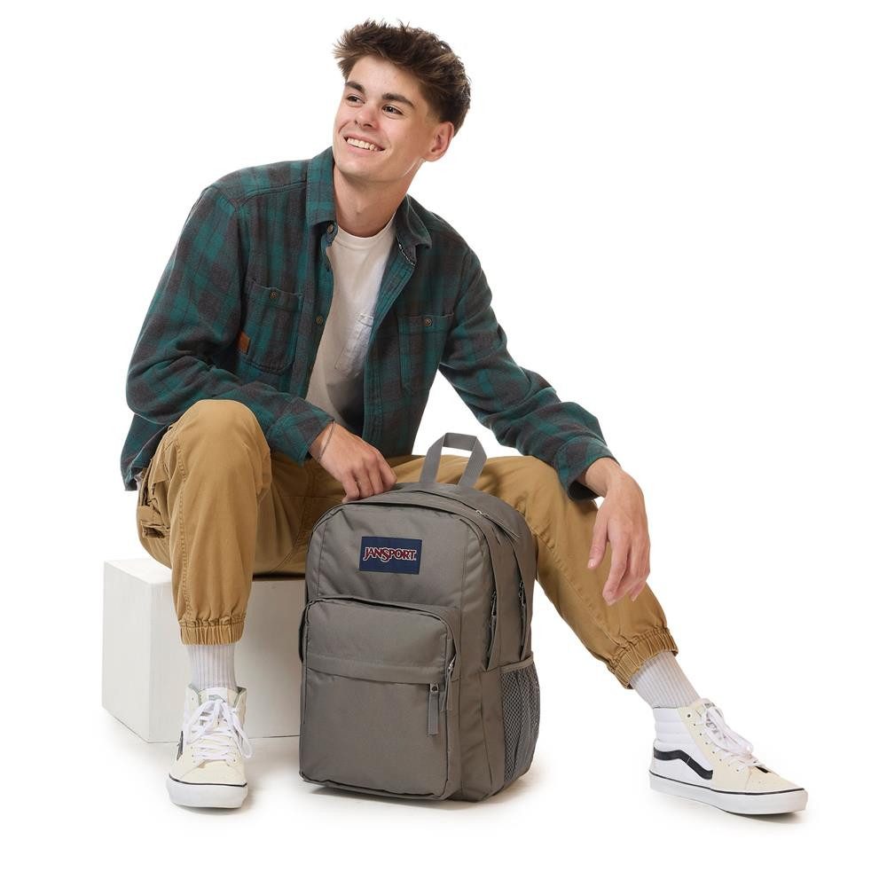 Jansport Tagesrucksack Big Day Pack Laptop-Rucksack 34 l, 15 Zoll, 4 Fächer (Rucksack, 1 Big Day Pack Rucksack), S-förmige Schultergurte, gepolsterter Rücken, 15-Zoll-Laptopfach