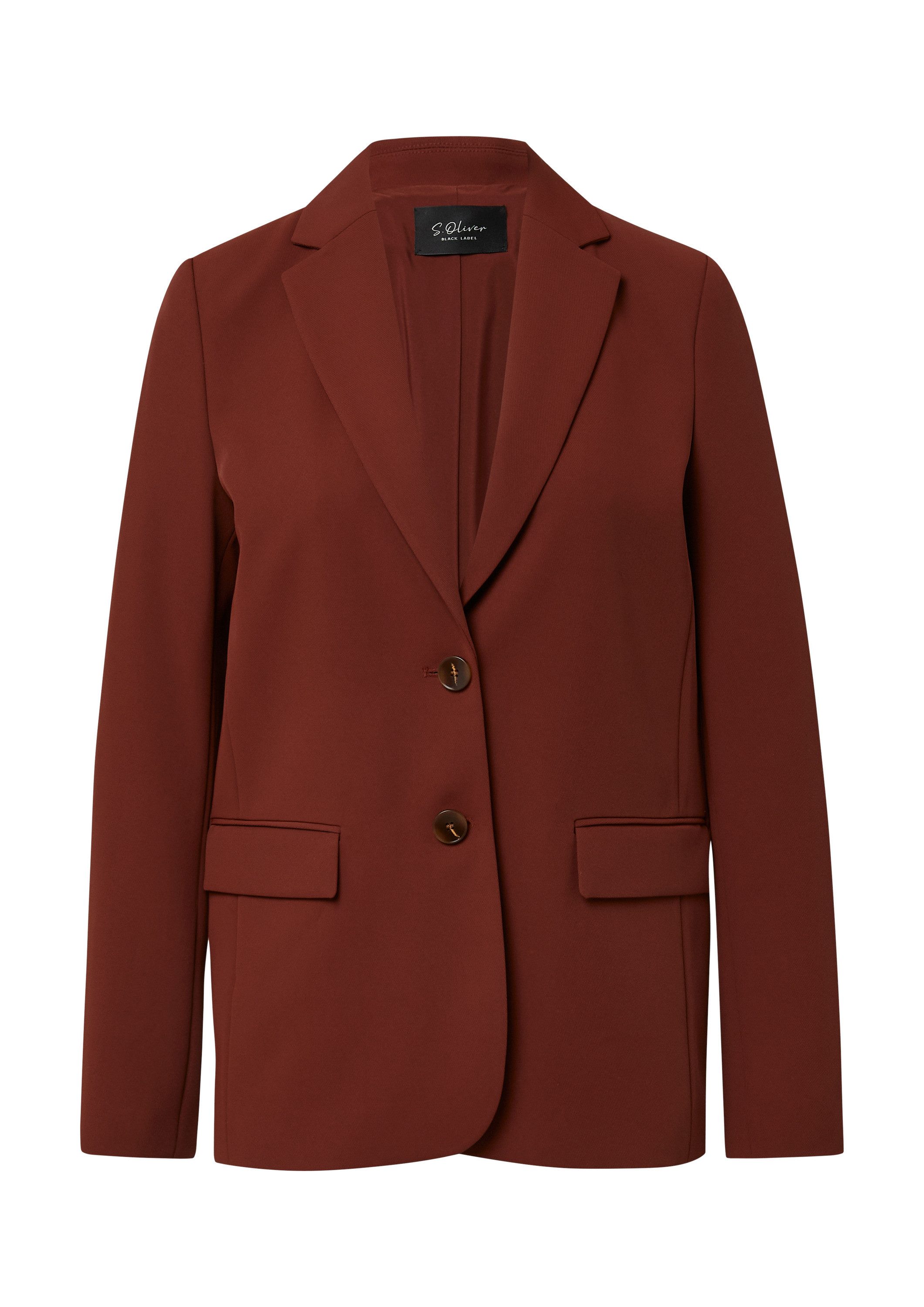 s.Oliver Jackenblazer Indoor-Blazer Twillblazer mit leichtem günstig online kaufen