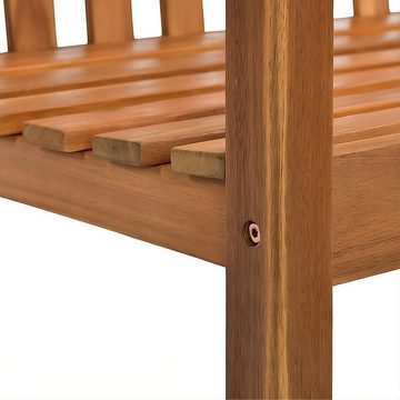 boho living® Gartenbank Holzbank Drei-Sitzer, aus massivem Akazienholz