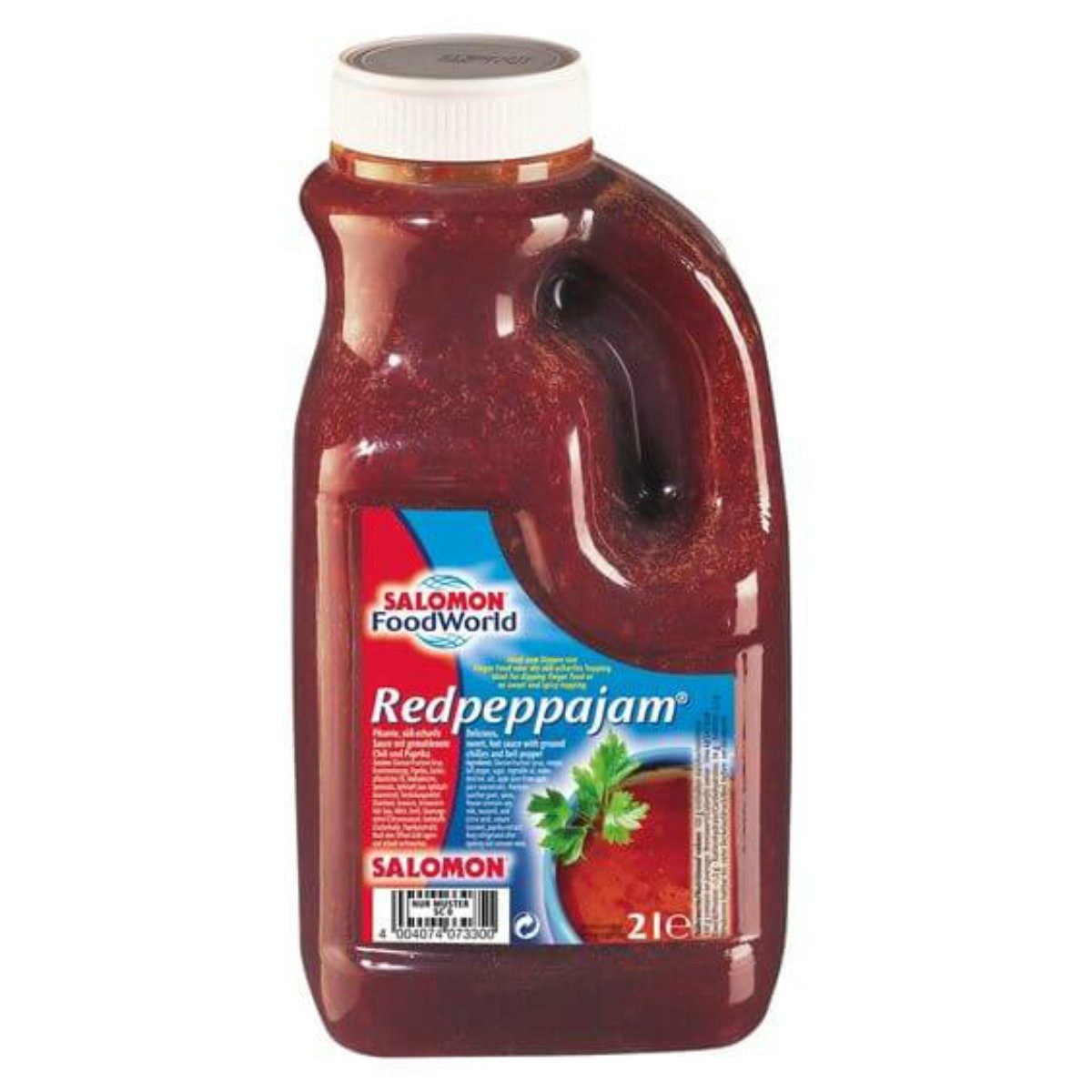 SALOMON FOODWORLD Saucen, Salomon Redpeppajam Pikante süßscharfe Sauce mit Chili 2000ml