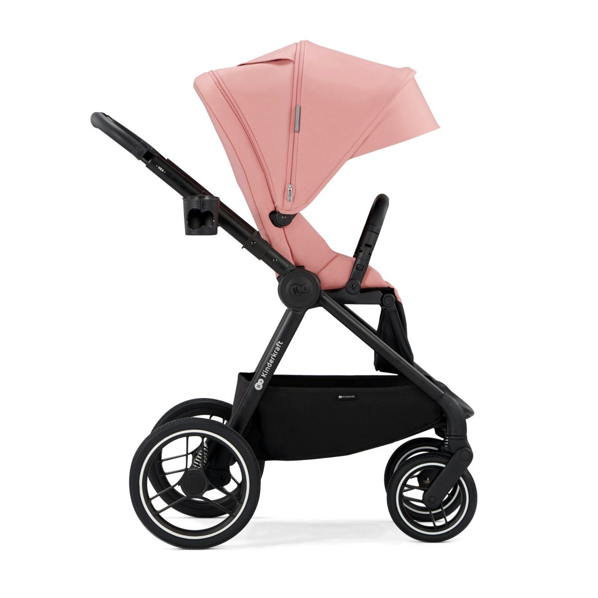 Ash Kombi-Kinderwagen 2in1 Pink Kinderkraft Kinderwagen Nea Kinderkraft