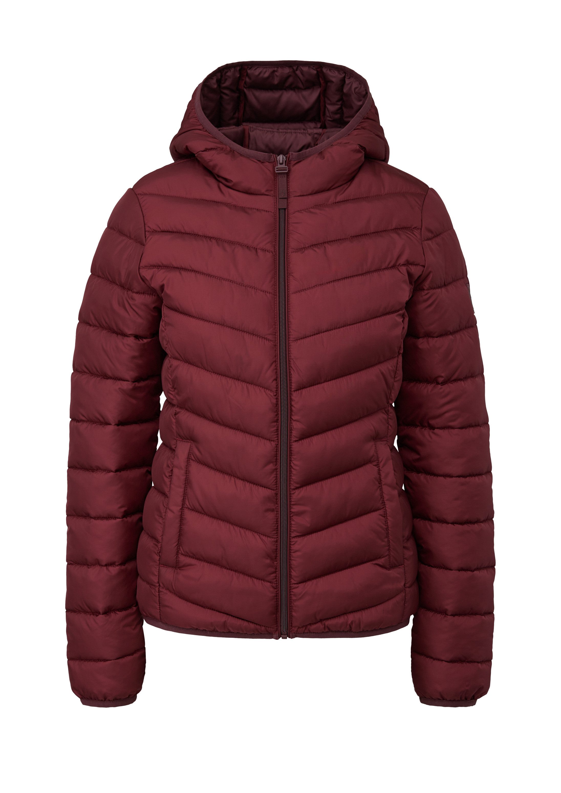 QS Funktionsjacke Outdoor-Jacke Leichte Steppjacke mit Kapuze – Bild 2 von 5