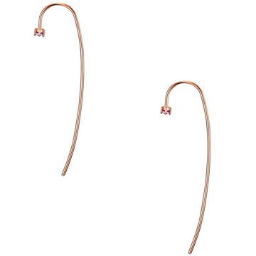 Glanzstücke München Paar Ohrhänger roségold, aus Sterling Silber