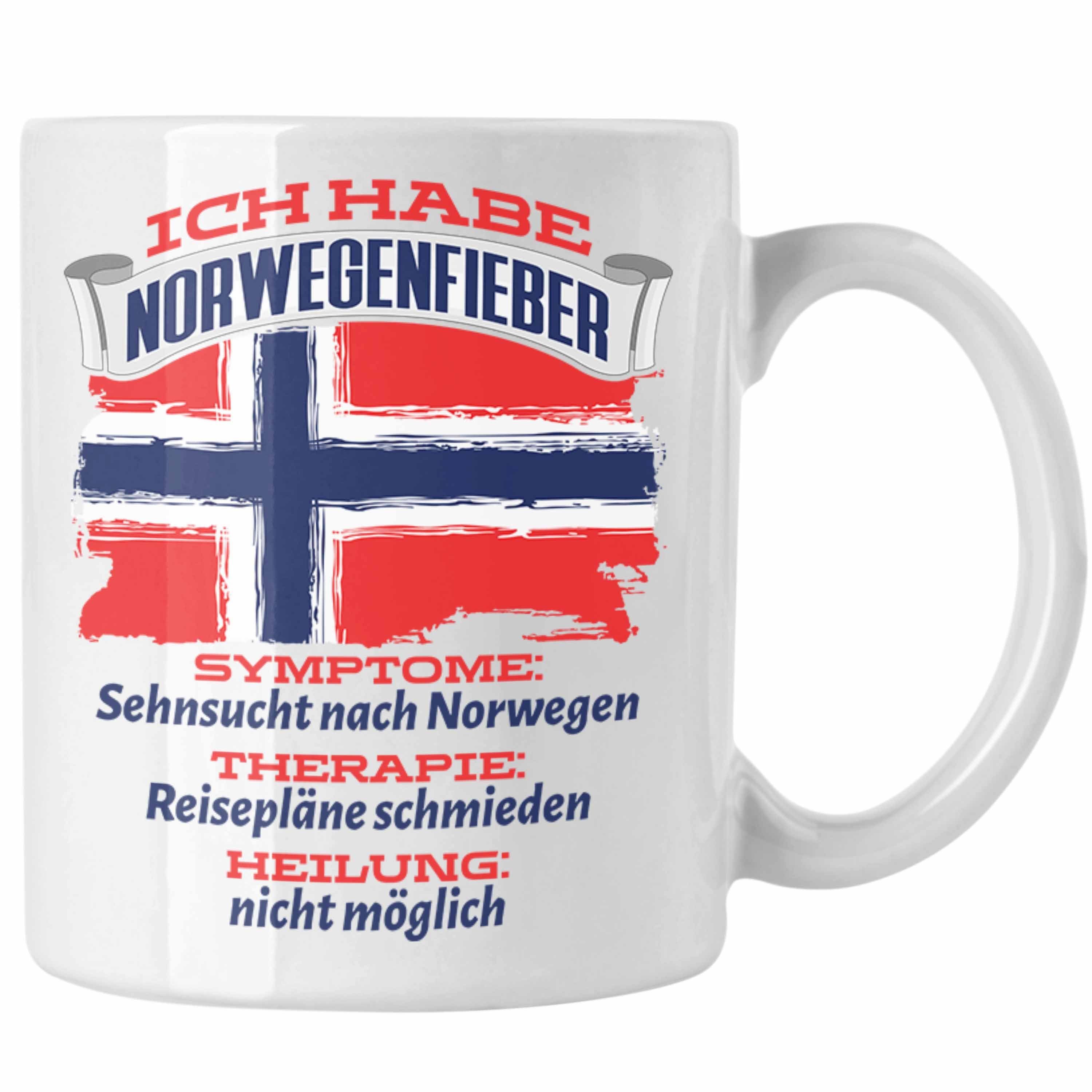 Trendation Tasse Norwegen Tasse Geschenk Grafik Norwegenfieber