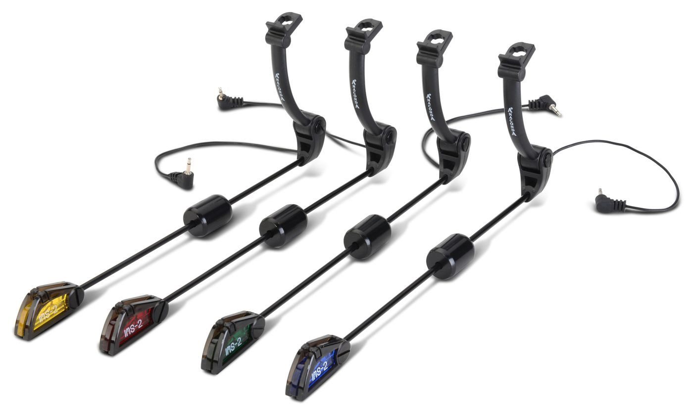 Anaconda elektronischer Сигнализатор поклевки Tiki Taka IMS-2 4er Сигнализатор поклевки Set - 4 Einhängebissanzeiger