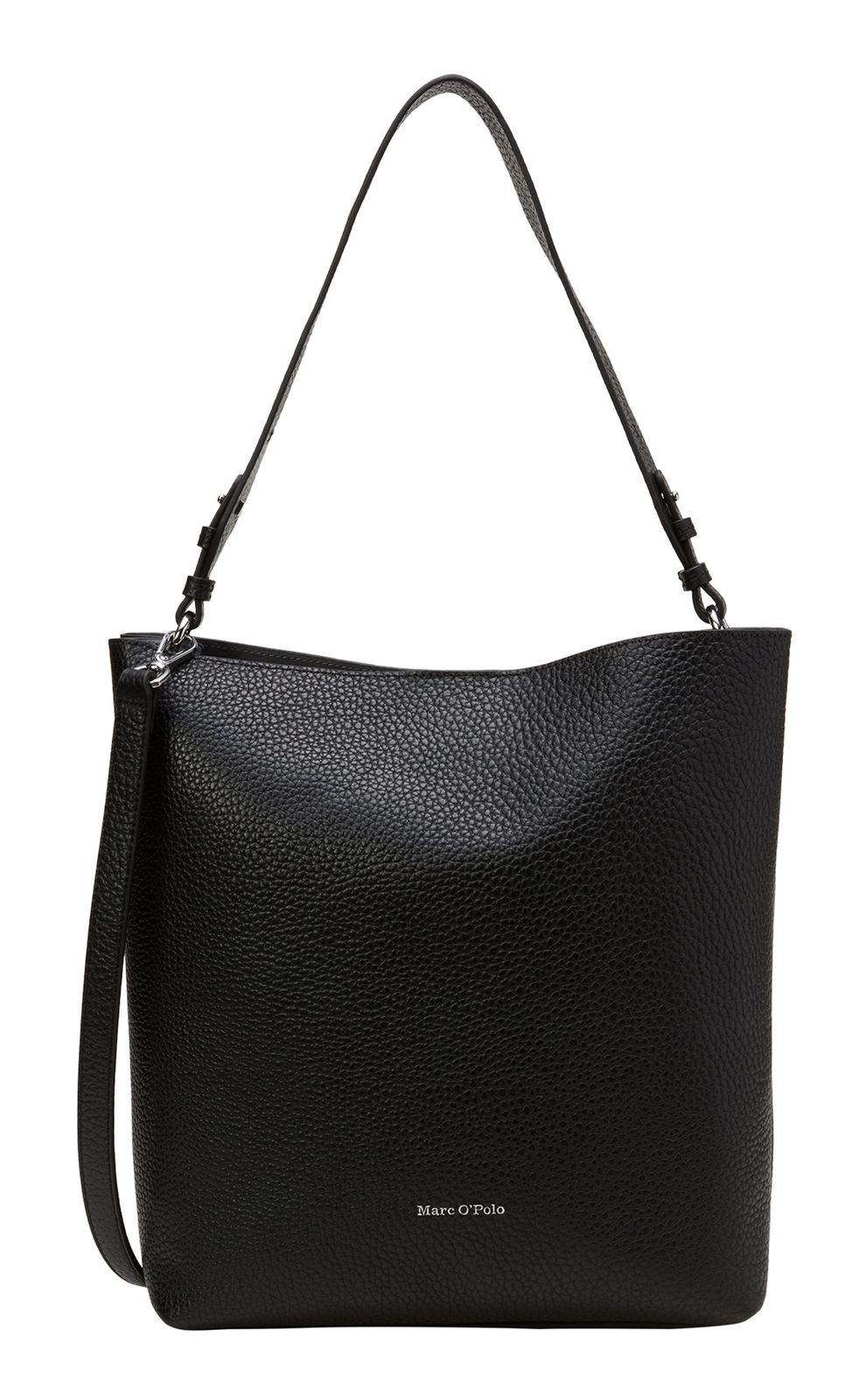 Marc O'Polo Schultertasche Hobo Bag, aus echtem Rindsleder