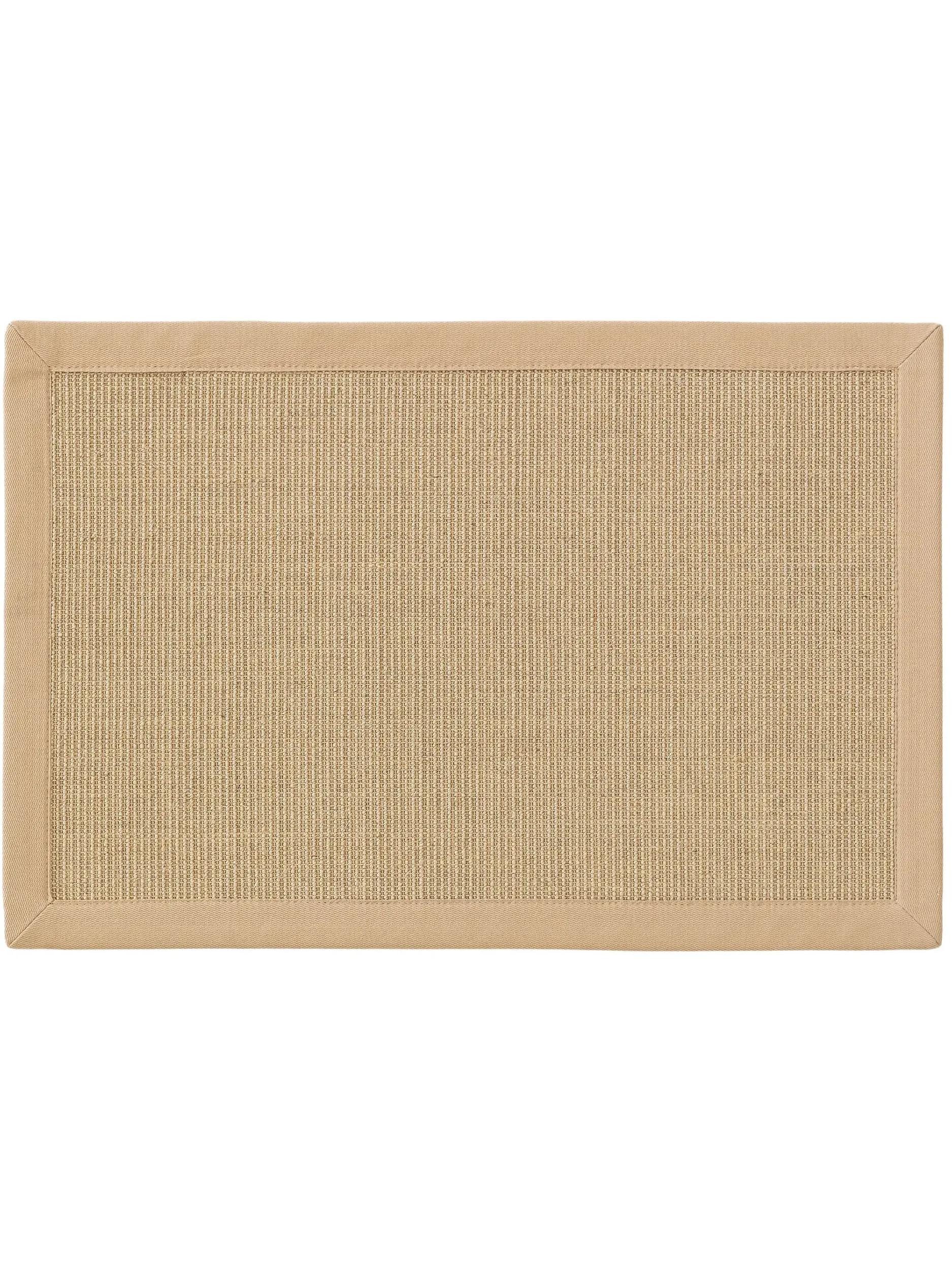 benuta Fußmatte Sana, rechteckig, Höhe: 5 mm, 100% Sisal Naturfaser, Teppich Wohnzimmer, Esszimmer, Schlafzimmer