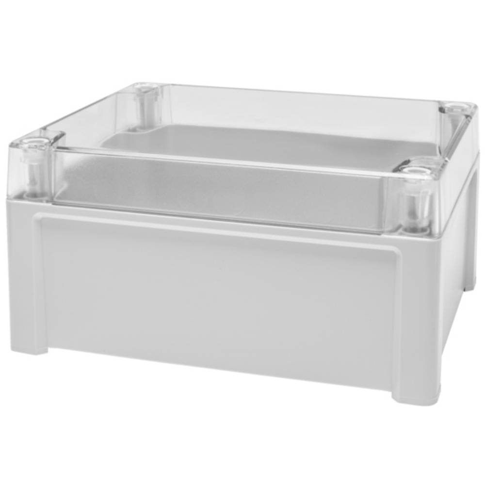 Fibox Montagedose Tempo PC Gehäuse mit Deckelscharnier, transp. Deckel 5824006, (Deckel Transparent)
