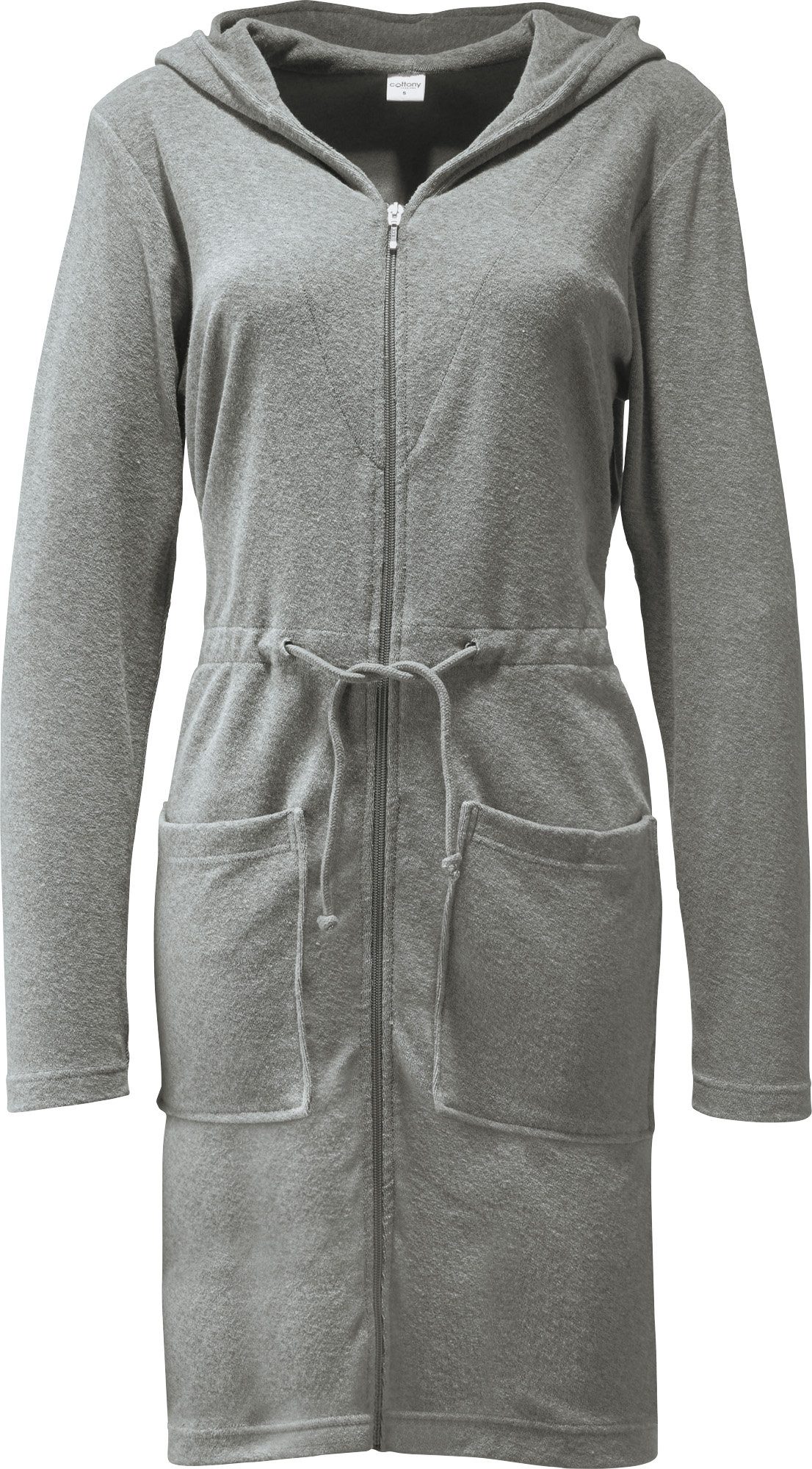 Erwin Müller Bademantel Damen-Bademantel "Limbach" mit Kapuze, Rückenlänge günstig online kaufen