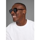 DELMAO Sonnenbrille im neuen Piloten-Look mit matt-grauem Rahmen - NEW