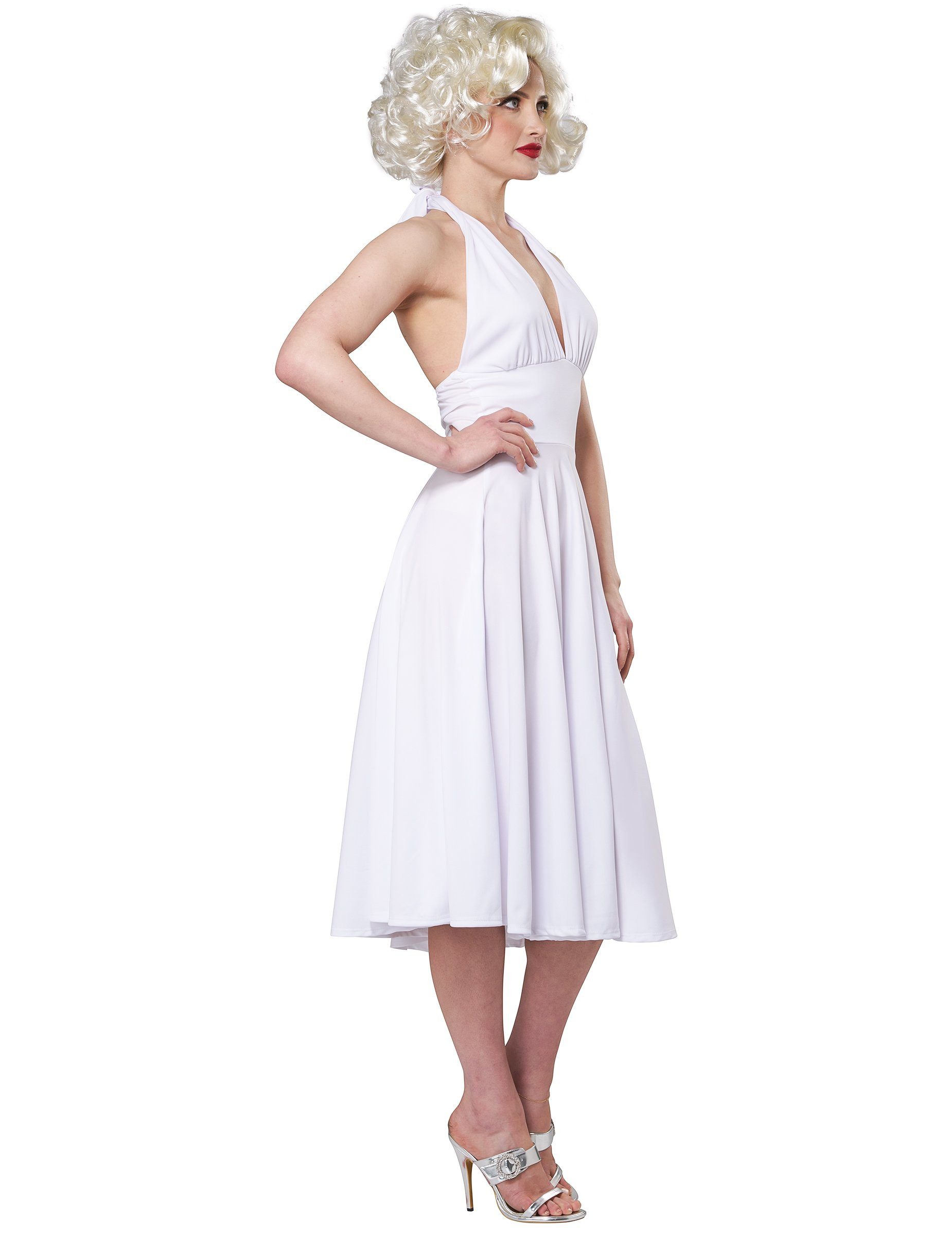 California Costumes Kostüm Marylin Monroe Kostüm Lizenzkostüm weiß