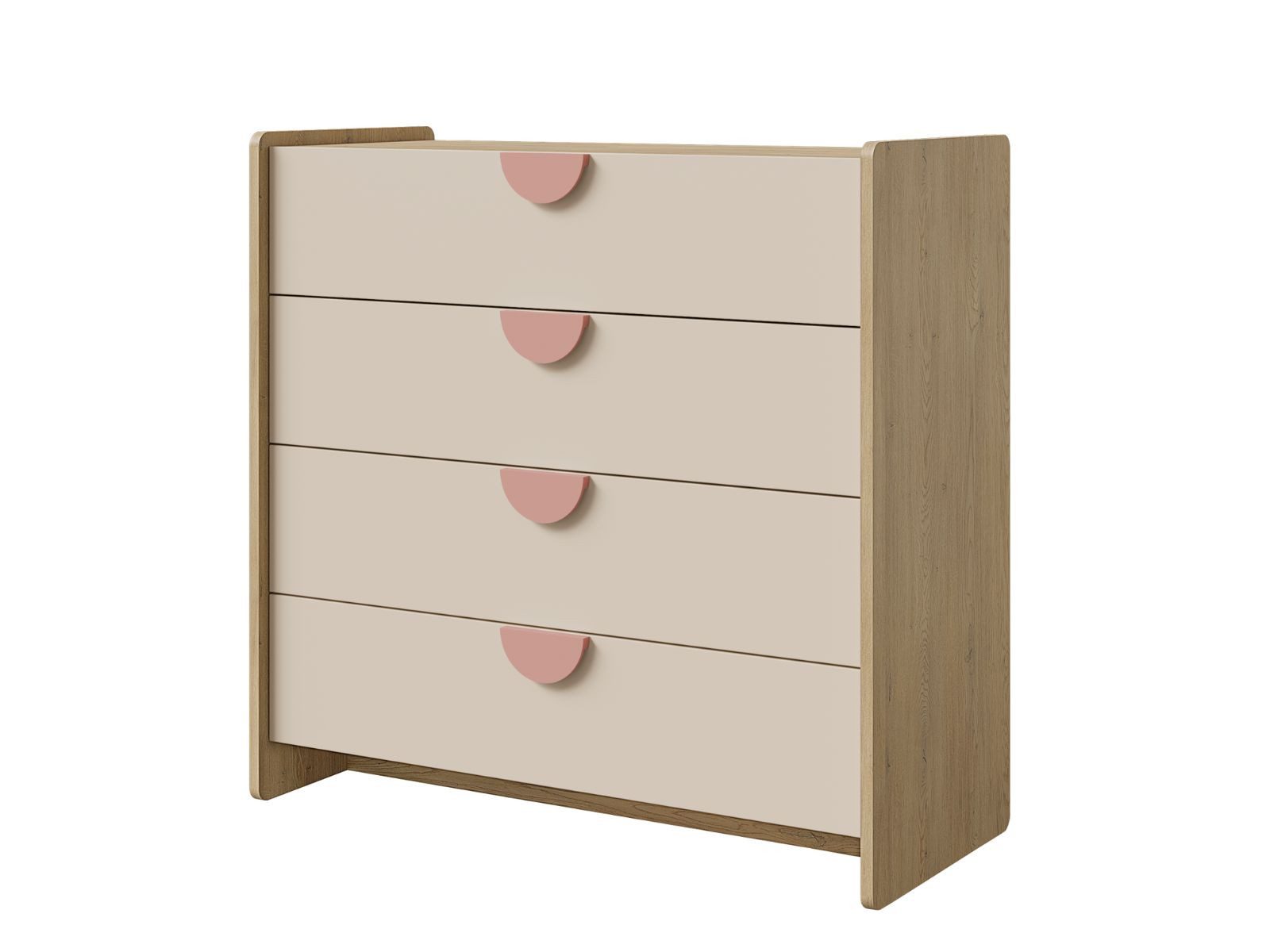 Compleo Kommode Schubkastenkommode FORMS mit 4 Schubladen, Designer Kinderzimmer