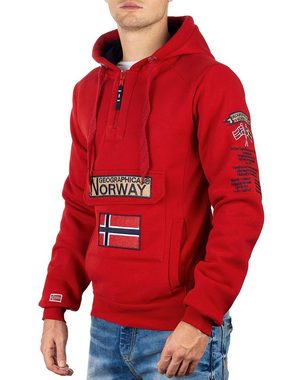 Geographical Norway Kapuzenpullover Herren Hoodie bagymclass (1-tlg) mit Bauchtasche