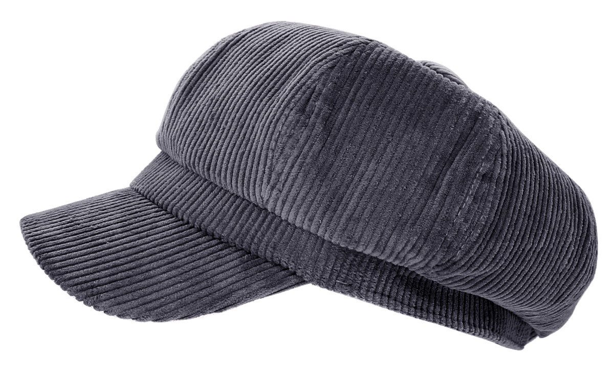 dy_mode Ballonmütze Schirmmütze Damen Cord Mütze günstig online kaufen