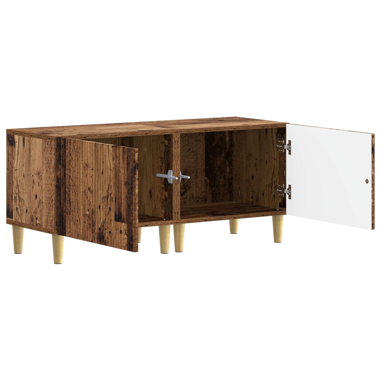 vidaXL TV-Schrank TV-Schrank Altholz Holzwerkstoff