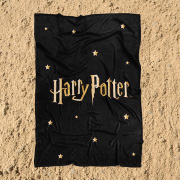 Kinderdecke Harry Potter Stars 130 x 170 weich und kuschelig Coral Fleecedecke, BERONAGE