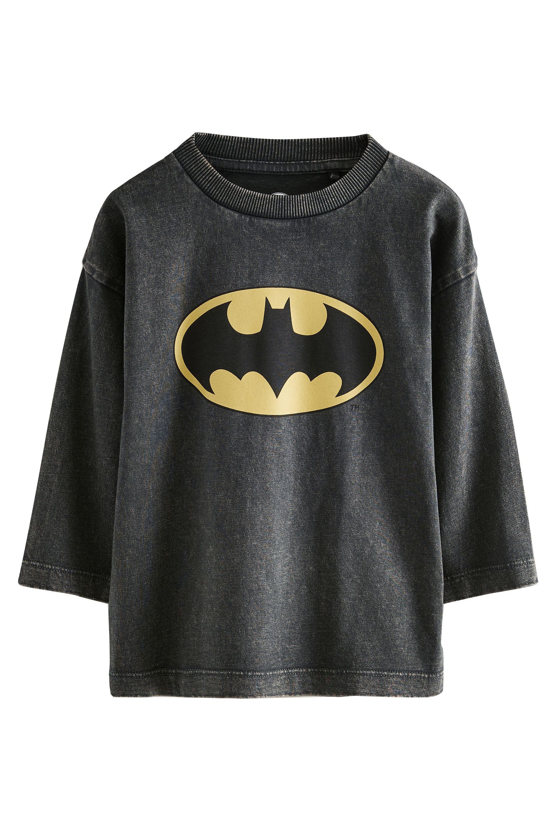 Next Langarmshirt Langarm-T-Shirt, Batman (1-tlg) günstig online kaufen