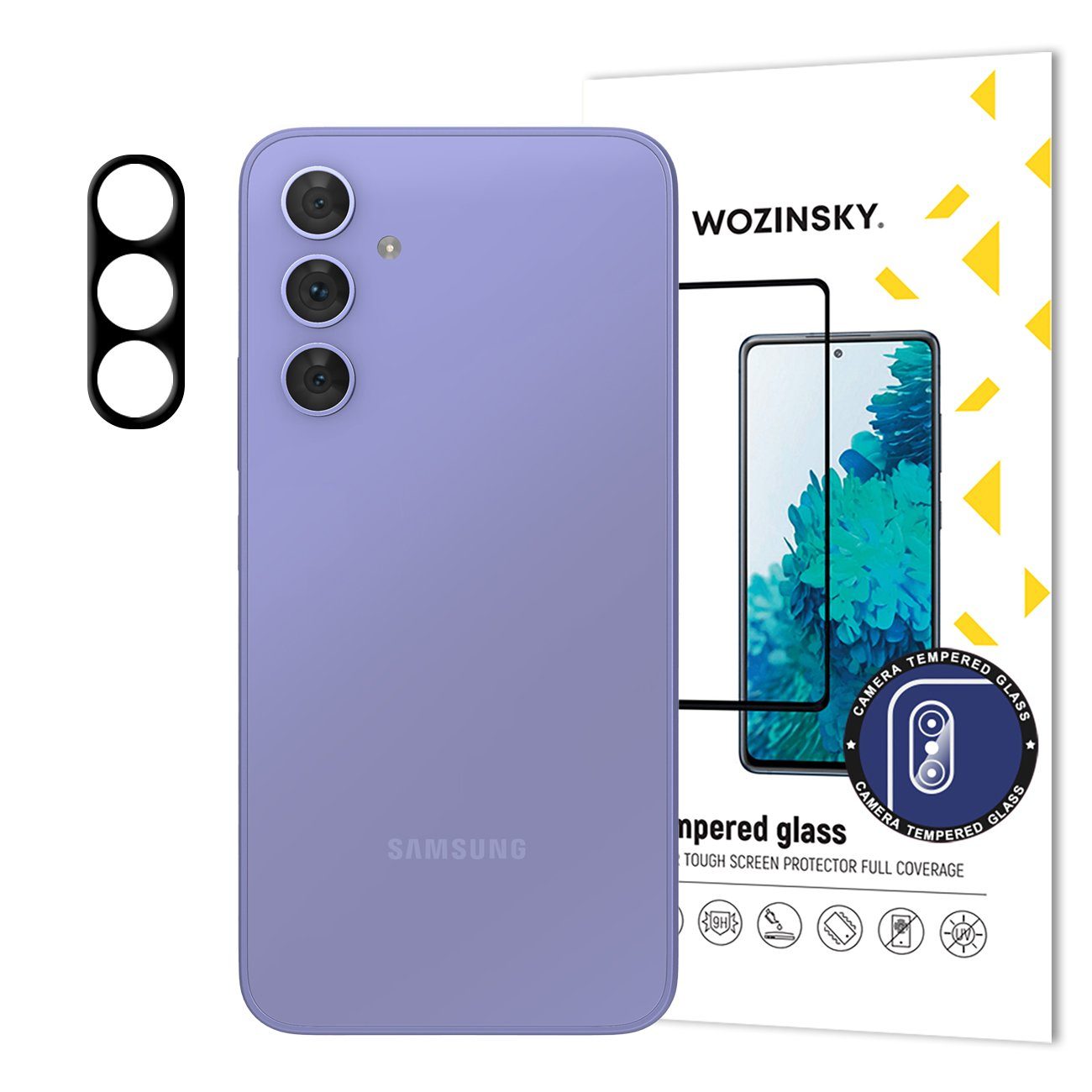 cofi1453 Kameraschutzglas 9H Full Camera Glass gehärtetes Glas für Kamera für Samsung Galaxy A54 5G, 1 Stück