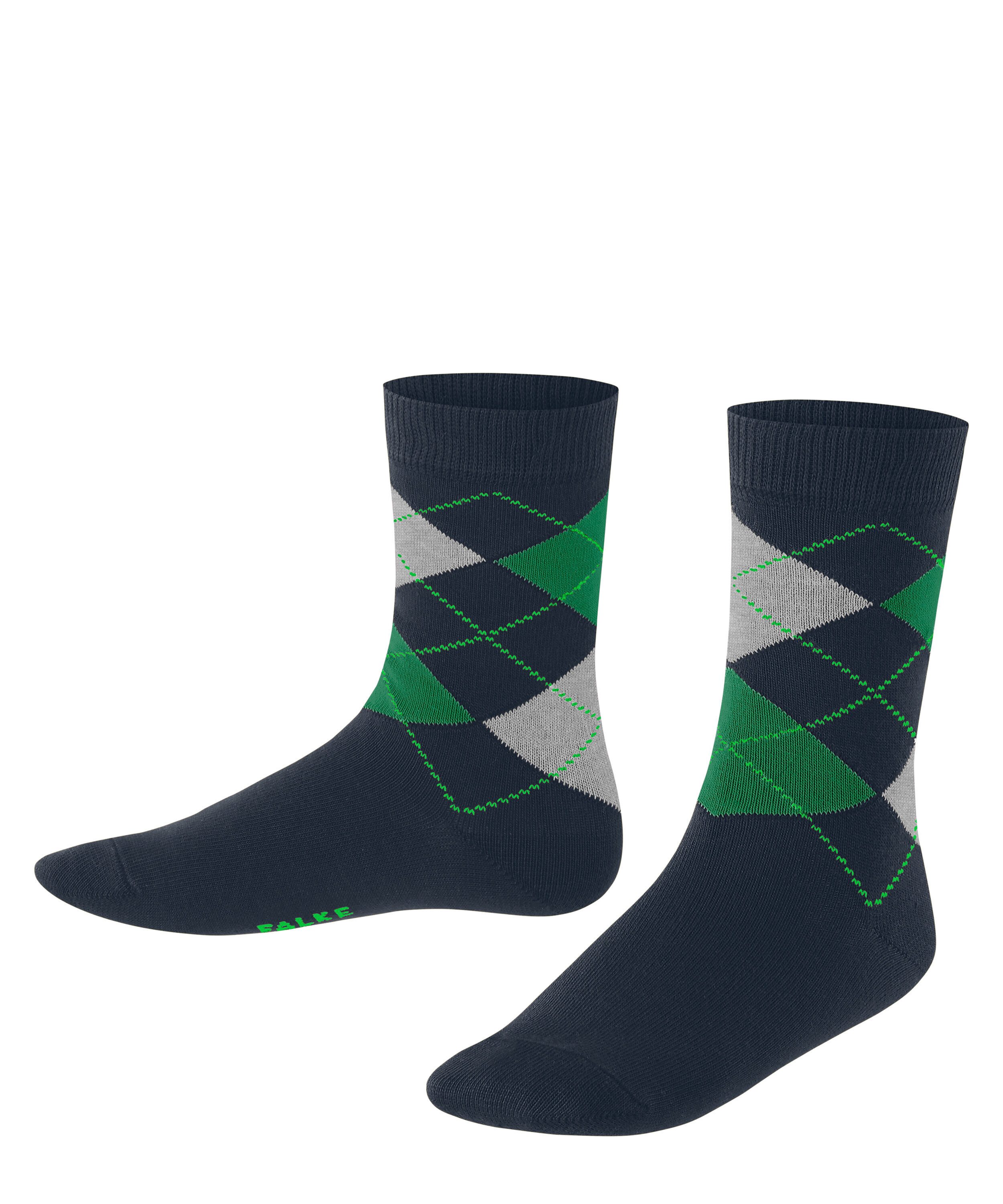 FALKE Socken Classic Argyle (1-Paar) mit verstärkten Belastungszonen