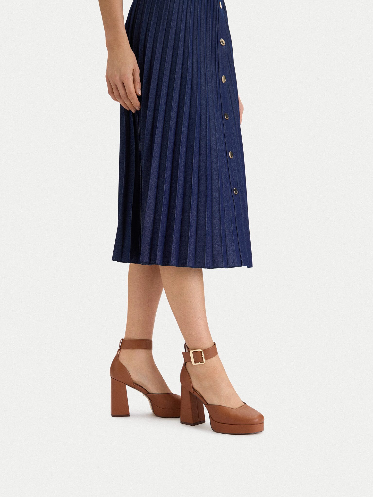 DeeZee Deezee Damen Pumps Braun DeeZee-CEO-CD25-178-1 Camel Pumps
