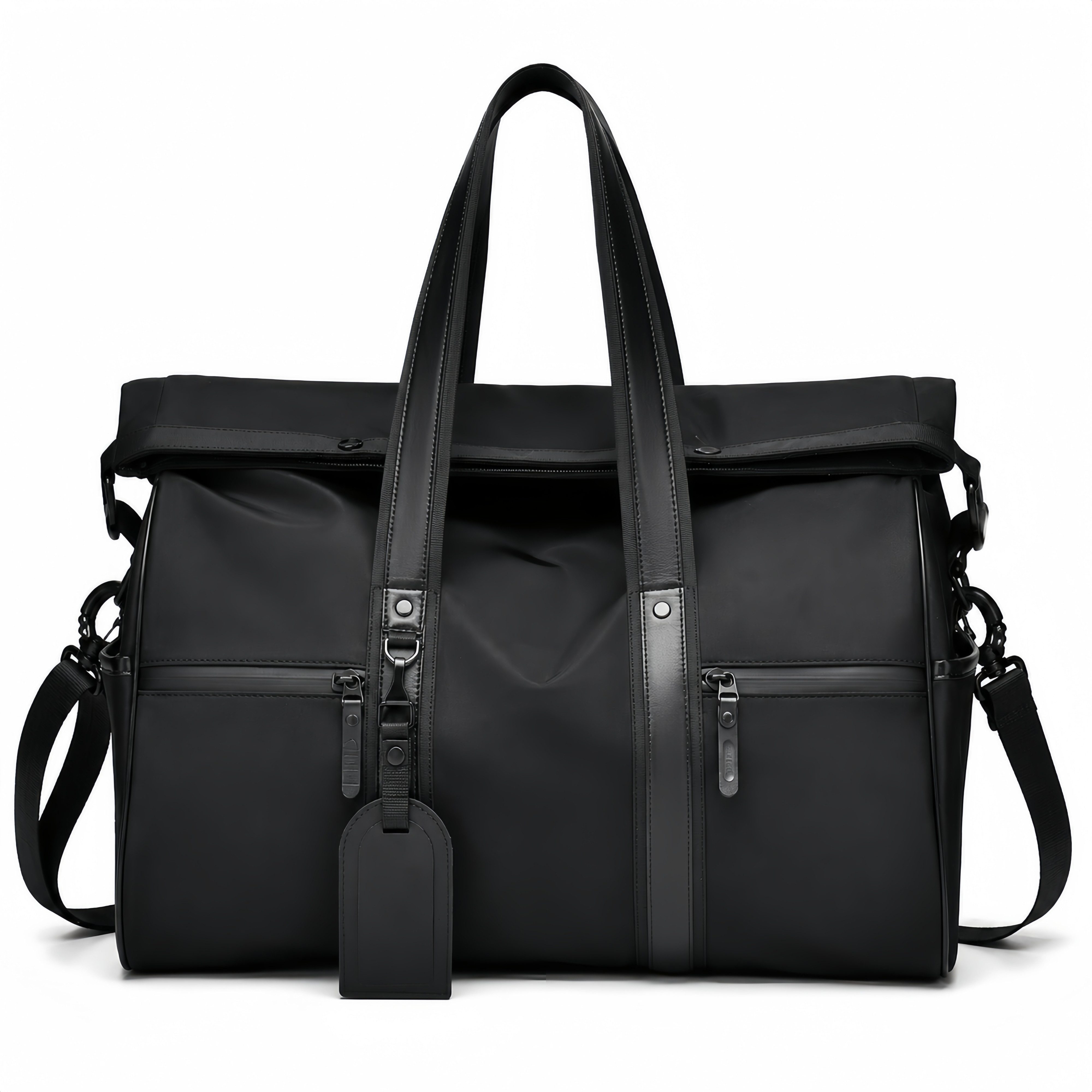 ibettertec Reisetasche Reisetasche Wasserdichter Reise-Seesack - Tragetasche, Sporttasche (Schultertasche (Erweiterbar mit Trolley-Ärmel und Nasstasche, Atmungsaktiv, wasserdicht, verschleißfest, großes Fassungsvermögen), Schultergurt, für Yoga, Schwimmen, Tourismus, Fitness